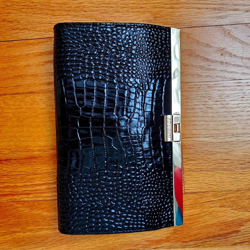 Brahmin Black Majestic Clutch